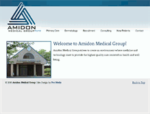 Tablet Screenshot of amidonmedicalgroup.com